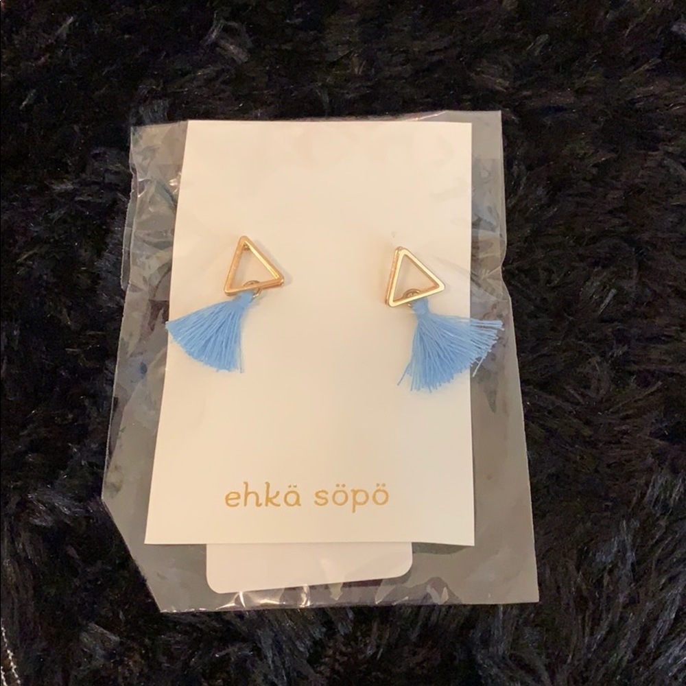 Ehka sopo earrings from Japan NWT